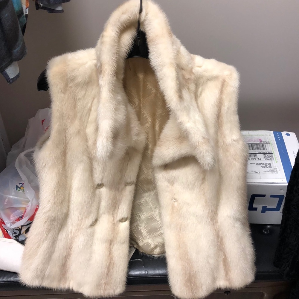 Shadow Mink vest